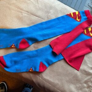 Marvel Red and Blue Heroic Socks